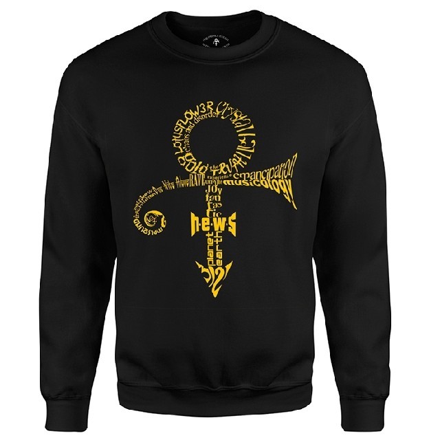 prince black M ANTHOLOGY SWEATSHIRT