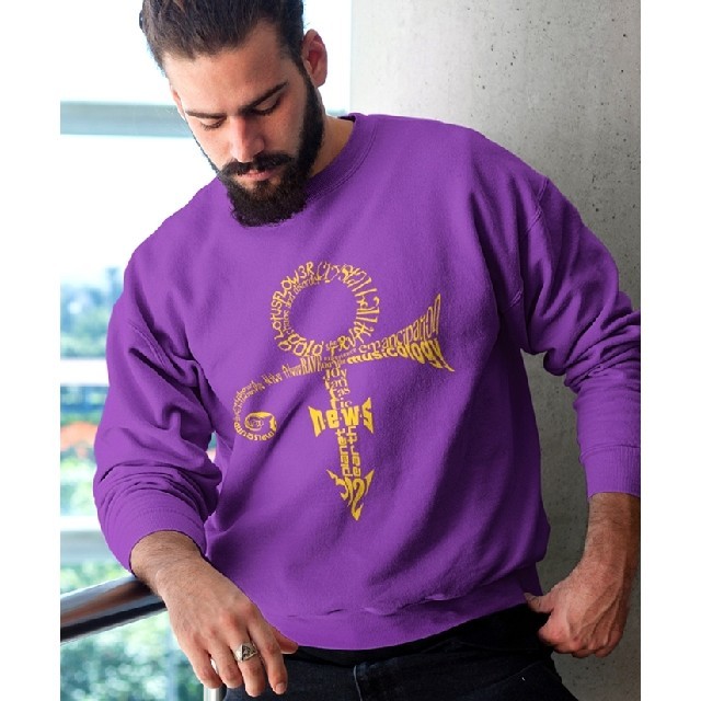 プリンス アンソロジー 紫 Tシャツ M 新品