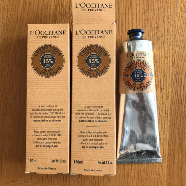 L'OCCITANE(ロクシタン)のロクシタン フットクリーム ２本 コスメ/美容のボディケア(フットケア)の商品写真