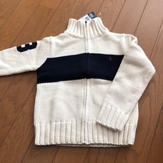 ラルフローレン(Ralph Lauren)のラルフローレン キッズ コットンニット サイズ4 日本100〜110(ニット)