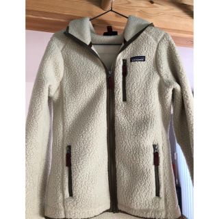 パタゴニア(patagonia)のパタゴニア レトロ パイル フーディー レディース S(ブルゾン)