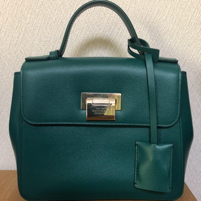 SMYTHSON スマイソン クロスボディバッグ グリーン-