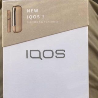 アイコス(IQOS)のアイコス3 ブリリアントゴールド QOS3 最安(タバコグッズ)