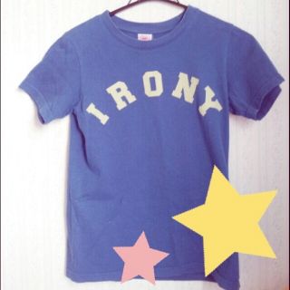 アイロニー(IRONY)のIRONY☆ロゴT(Tシャツ(半袖/袖なし))