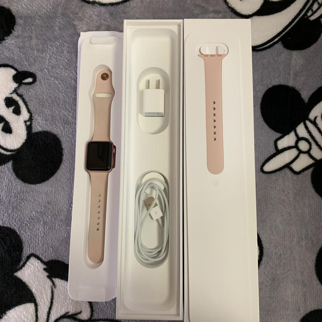 Apple Watch series2☆38mm ローズゴールド！レディース