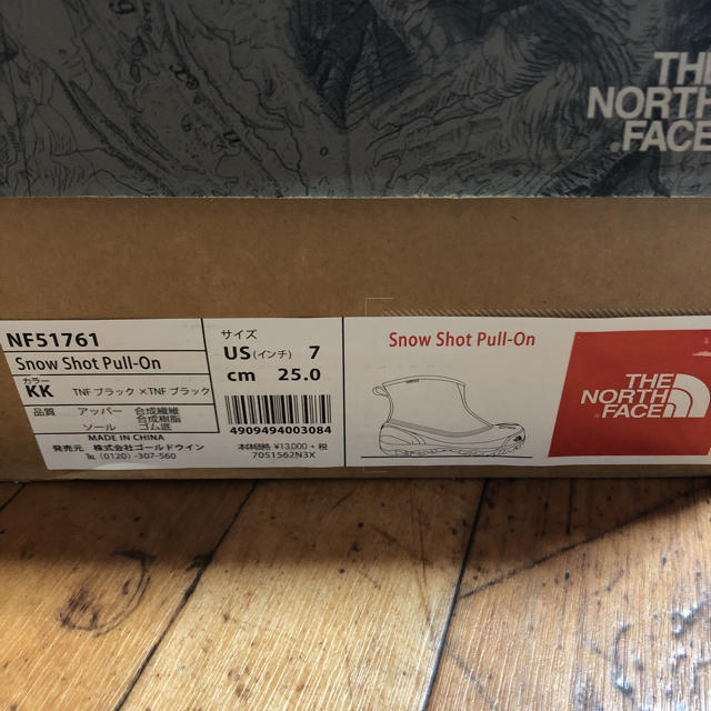 THE NORTH FACE(ザノースフェイス)の新品  THE NORTH FACES Snow shot  ブラック レディースの靴/シューズ(ブーツ)の商品写真