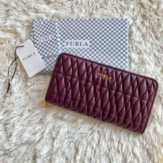 フルラ(Furla)の新品 フルラ  19SS COMETA ラウンド 長財布 キルティングレザー(財布)