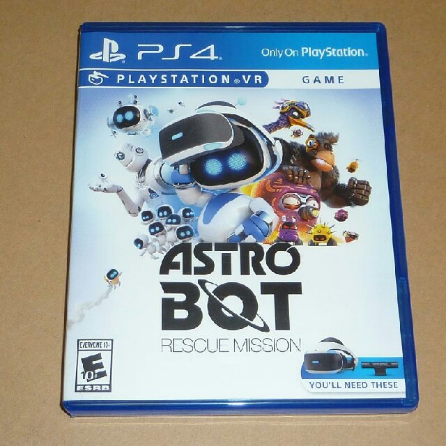 PlayStation VR(プレイステーションヴィーアール)のPS4 PSVR アストロボット ASTRO BOT エンタメ/ホビーのゲームソフト/ゲーム機本体(家庭用ゲームソフト)の商品写真