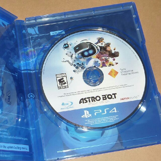 PlayStation VR(プレイステーションヴィーアール)のPS4 PSVR アストロボット ASTRO BOT エンタメ/ホビーのゲームソフト/ゲーム機本体(家庭用ゲームソフト)の商品写真