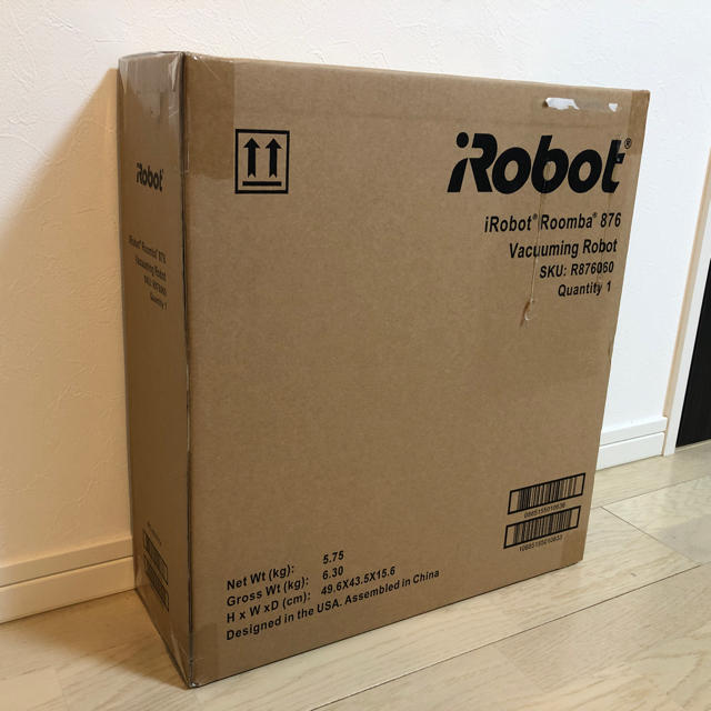 ‪iRobot ルンバ876 シルバー R876060 ロボット掃除機