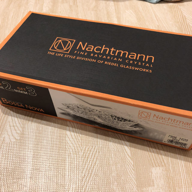 Nachtmann(ナハトマン)のナハトマン ボサノバ ガラス食器3点セット インテリア/住まい/日用品のキッチン/食器(食器)の商品写真