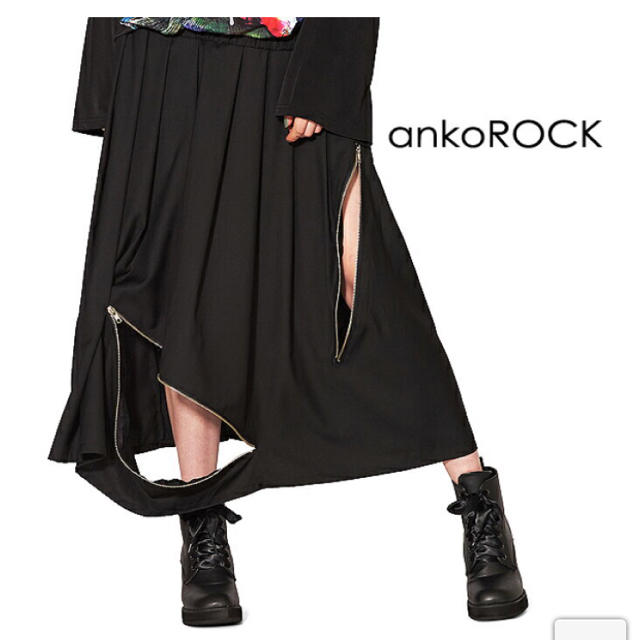 ankoROCK  クレイジージップロングスカート週末値下げ