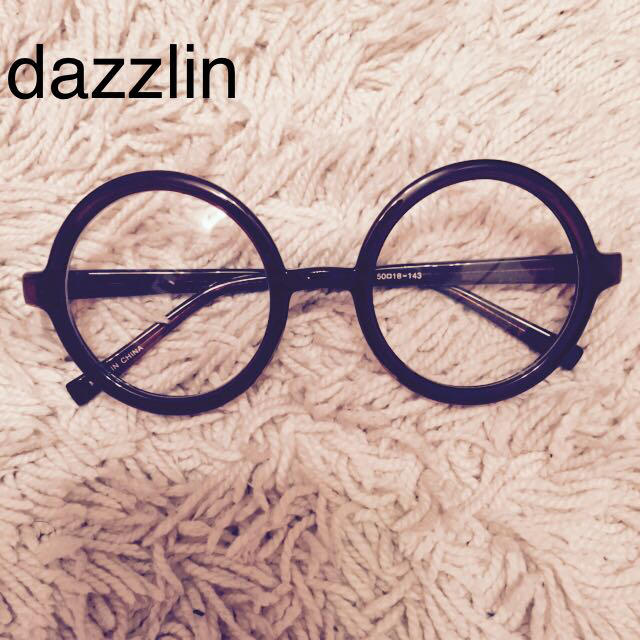dazzlin(ダズリン)の伊達眼鏡 2個セット レディースのファッション小物(サングラス/メガネ)の商品写真