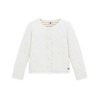 プチバトー(PETIT BATEAU)のあんずママ様専用♡4ans プチバトー チュビックキルティングカーディガン(カーディガン)