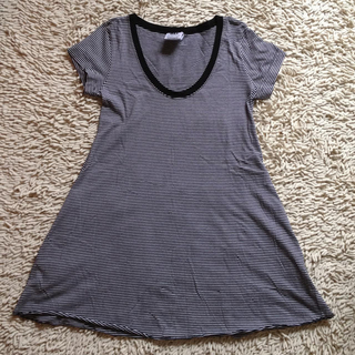 スライ(SLY)のSLY ボーダーAラインOP(Tシャツ(半袖/袖なし))