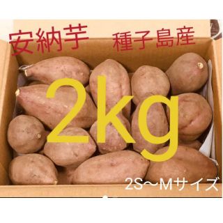 安納芋　２キロ　送料無料　種子島産　完熟(野菜)