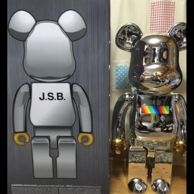 三代目 J Soul Brothers(サンダイメジェイソウルブラザーズ)の【新品】 jsb J.S.B. be@rbrick ベアブリック 1000% エンタメ/ホビーのタレントグッズ(ミュージシャン)の商品写真