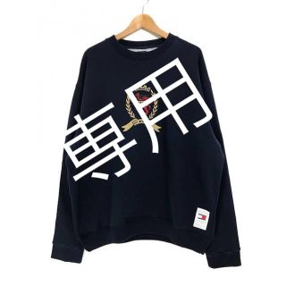 トミーヒルフィガー(TOMMY HILFIGER)のKITH × TOMMY HILFIGER CREST CREWNECK 紺(スウェット)