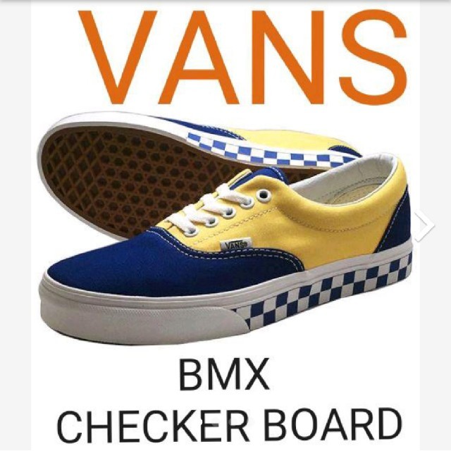 VANS(ヴァンズ)の完売品 新品 VANS バンズ ERA エラ BMX CHECKER BOARD メンズの靴/シューズ(スニーカー)の商品写真