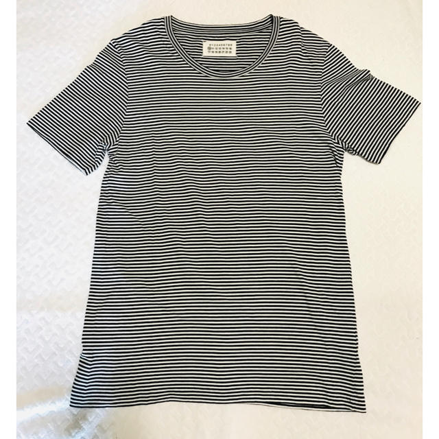 Maison Martin Margiela(マルタンマルジェラ)のメゾンマルジェラ ボーダーTシャツMaisonMargiela メンズのトップス(Tシャツ/カットソー(半袖/袖なし))の商品写真