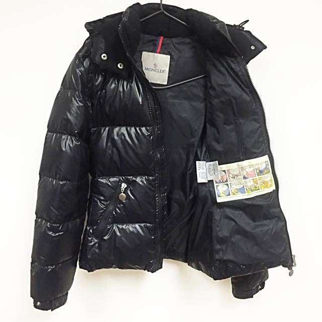 MONCLER(モンクレール)のMONCLER ダウンジャケット BADIA 00 シャイニーブラック レディースのジャケット/アウター(ダウンジャケット)の商品写真