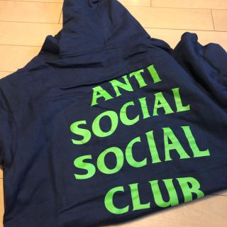 シュプリーム(Supreme)のanti  social  assc パーカーXXL バレンシアガsupreme(パーカー)