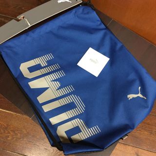 プーマ(PUMA)の値下げ PUMA プーマ リュック ブルー 新品未使用(リュック/バックパック)