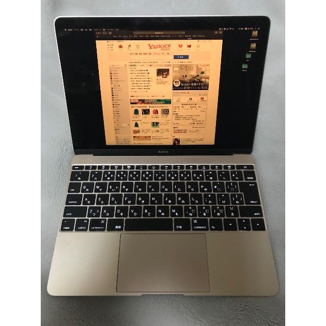 Apple - 【5%OFFでお得】Macbook 12インチ　人気のゴールド★