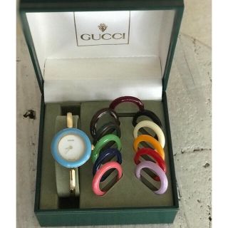 グッチ(Gucci)のゆなまmama様 GUCCI グッチ　チェンジベゼル　レディース腕時計(腕時計)