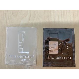 シュウウエムラ(shu uemura)のshu uemura ファンデーション サンプル(ファンデーション)