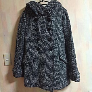 マウジー(moussy)のmoussyツイードコート★(ピーコート)