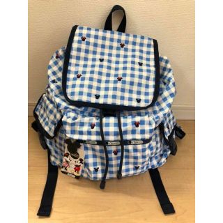 レスポートサック(LeSportsac)の【新品未使用】ミッキー&ミニー レスポートサック リュック(リュック/バックパック)