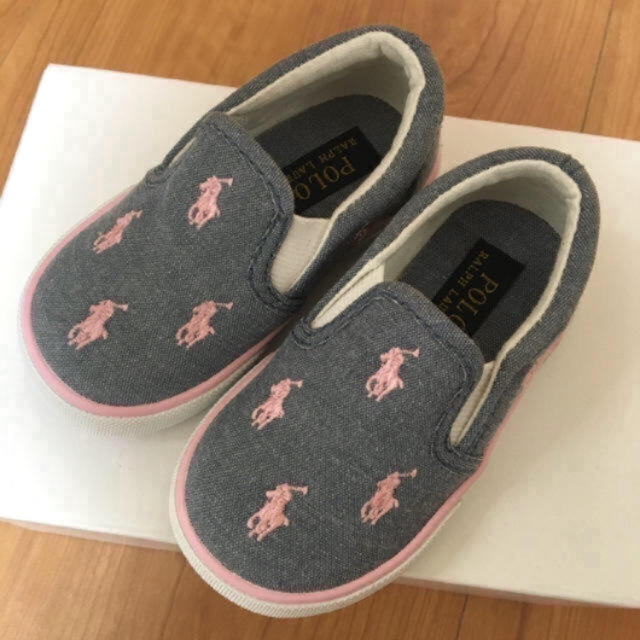 POLO RALPH LAUREN(ポロラルフローレン)のベビーシューズ キッズ/ベビー/マタニティのベビー靴/シューズ(~14cm)(スニーカー)の商品写真