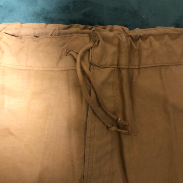 UNUSED(アンユーズド)のイタリア軍 スノーカモパンツ 1970's overdye mustard 古着 メンズのパンツ(ワークパンツ/カーゴパンツ)の商品写真