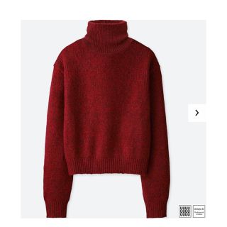 ユニクロ(UNIQLO)のユニクロ メランジタートルネックセーター(ニット/セーター)