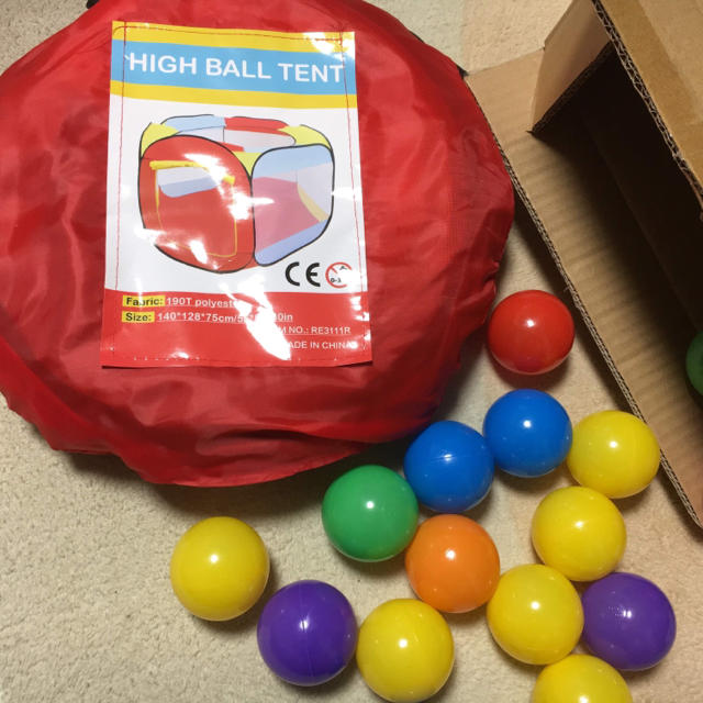 ボールプール 未使用品 キッズ/ベビー/マタニティのおもちゃ(ボール)の商品写真