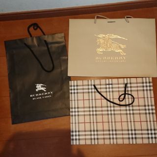 バーバリー(BURBERRY)のバーバリーショップ袋３枚セット(ショップ袋)