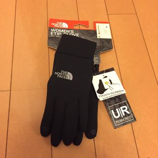 ザノースフェイス(THE NORTH FACE)のザノースフェイス グローブ ブラック レディース Ｓサイズ 新品②(手袋)