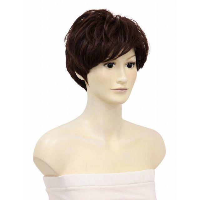 します】 半手植え 人毛ミックス☆Wigs2you HTBP-001☆ミセス 医療用の
