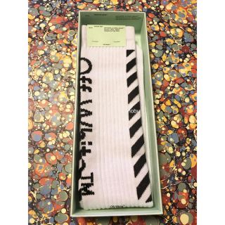 オフホワイト(OFF-WHITE)のOFF-WHITE C/O VIRGIL ABLOH - DIAG SOCKS(ソックス)