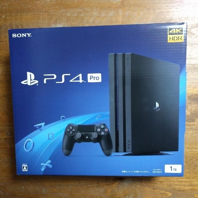 PS4pro 1TB　新品・未開封　3年保証付