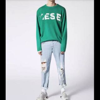 ディーゼル(DIESEL)のDIESEL ロゴニット(ニット/セーター)