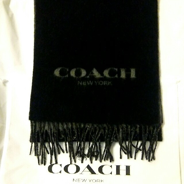 値下げしました✨COACH コーチ マフラー 新品未使用品-