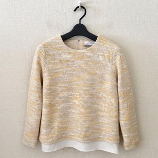 ユナイテッドアローズグリーンレーベルリラクシング(UNITED ARROWS green label relaxing)のグリーンレーベル♡ツイードプルオーバー(カットソー(長袖/七分))