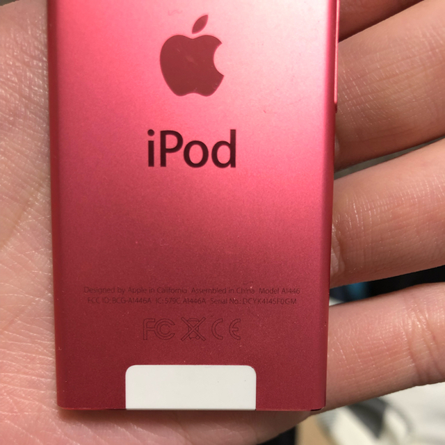 Apple(アップル)の値下げ iPod nano スマホ/家電/カメラのオーディオ機器(ポータブルプレーヤー)の商品写真