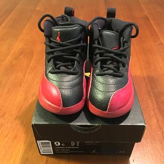 ナイキ(NIKE)のMM様専用 JORDAN 12 RETRO BT US9c 15センチ BRED(スニーカー)