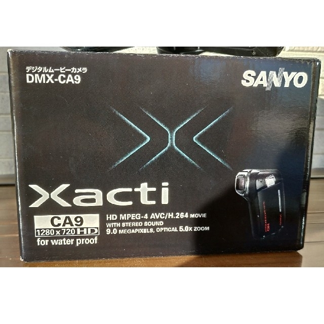 SANYO(サンヨー)の防水ムービーカメラ　Xacti　DMX-CA9  スマホ/家電/カメラのカメラ(ビデオカメラ)の商品写真