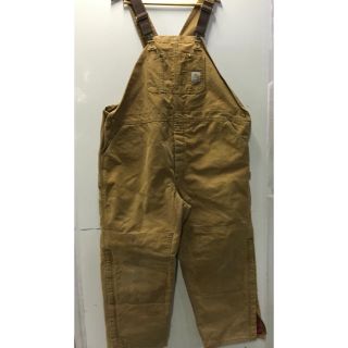 カーハート(carhartt)の2千円引き！送料無料!USA古着カーハート 防寒オーバーオール【LCOA7】(カバーオール)