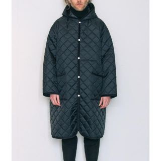 COMOLI - 18aw COMOLI LAVENHAM 別注 オーバーコート BLACK