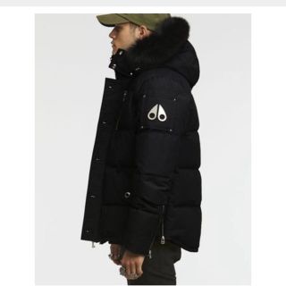 カナダグース(CANADA GOOSE)の18s.MOOSE KNUCKLES ３Q ダウンジャケット ブラック(ダウンジャケット)